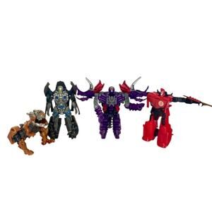 Lot of Transformers Action Figures